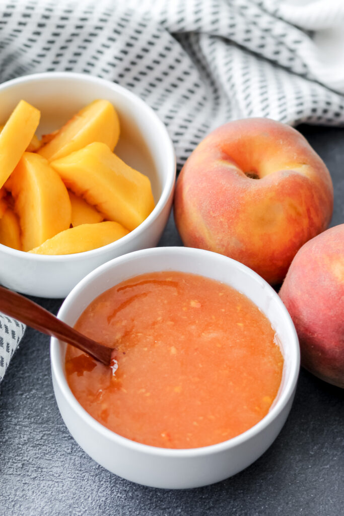 peach freezer jam