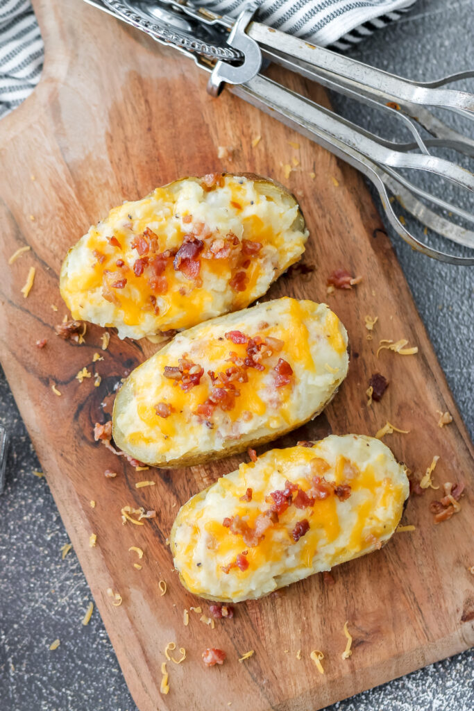 easy twice baked potatoes