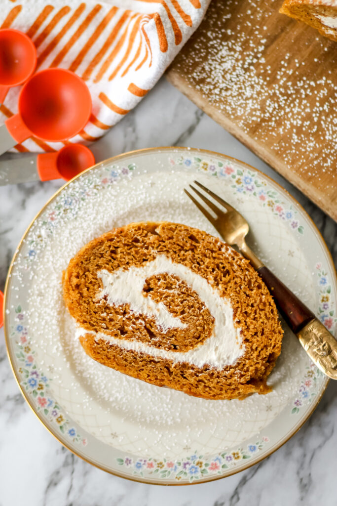 easy pumpkin roll