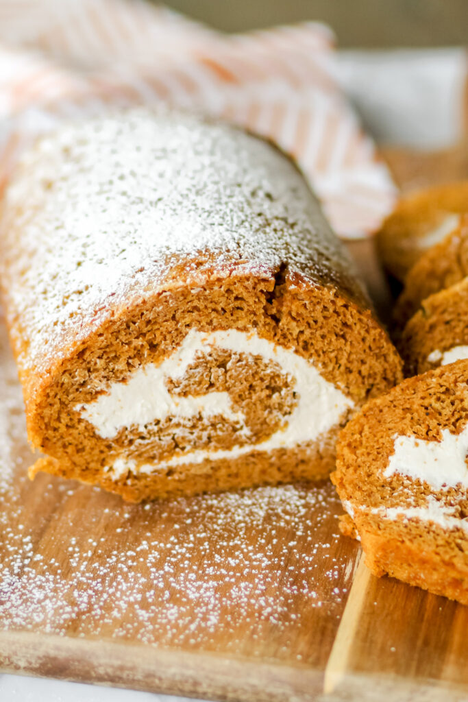 easy pumpkin roll