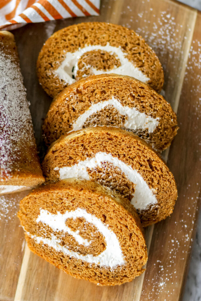 easy pumpkin roll