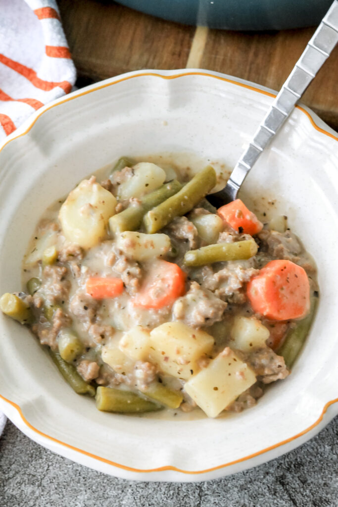 hearty hamburger soup