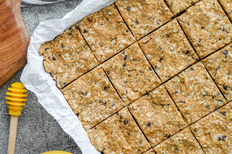 No Bake Chewy Granola Bars