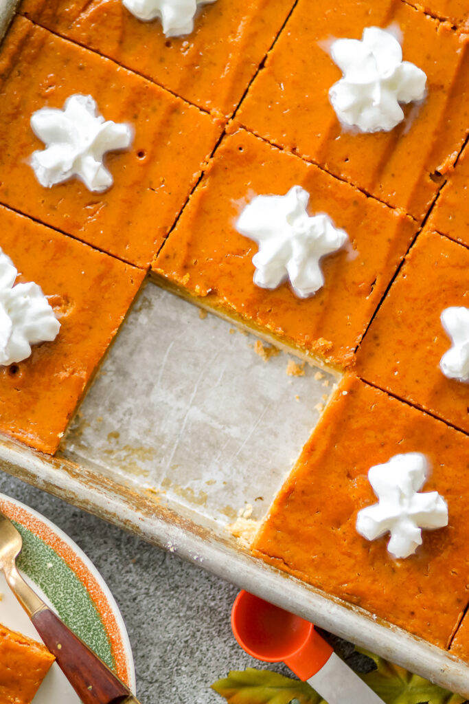pumpkin pie bars