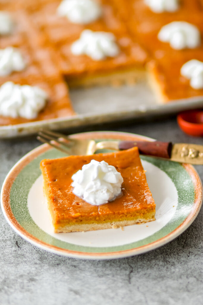 pumpkin pie bars