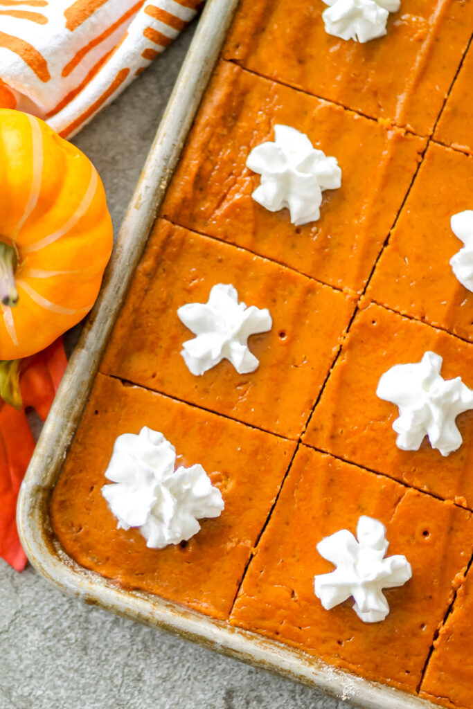 pumpkin pie bars