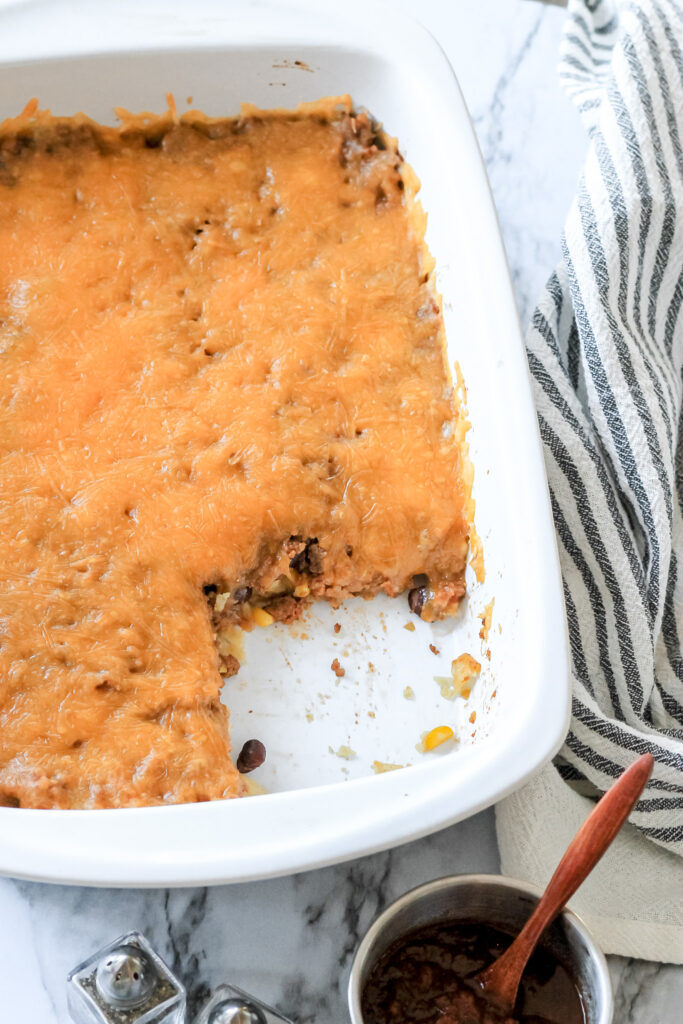easy taco casserole