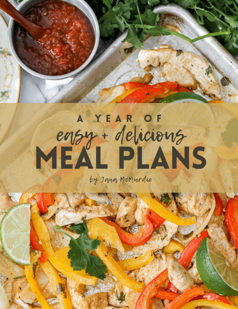 A Year of Easy & Delicious Meal Plans