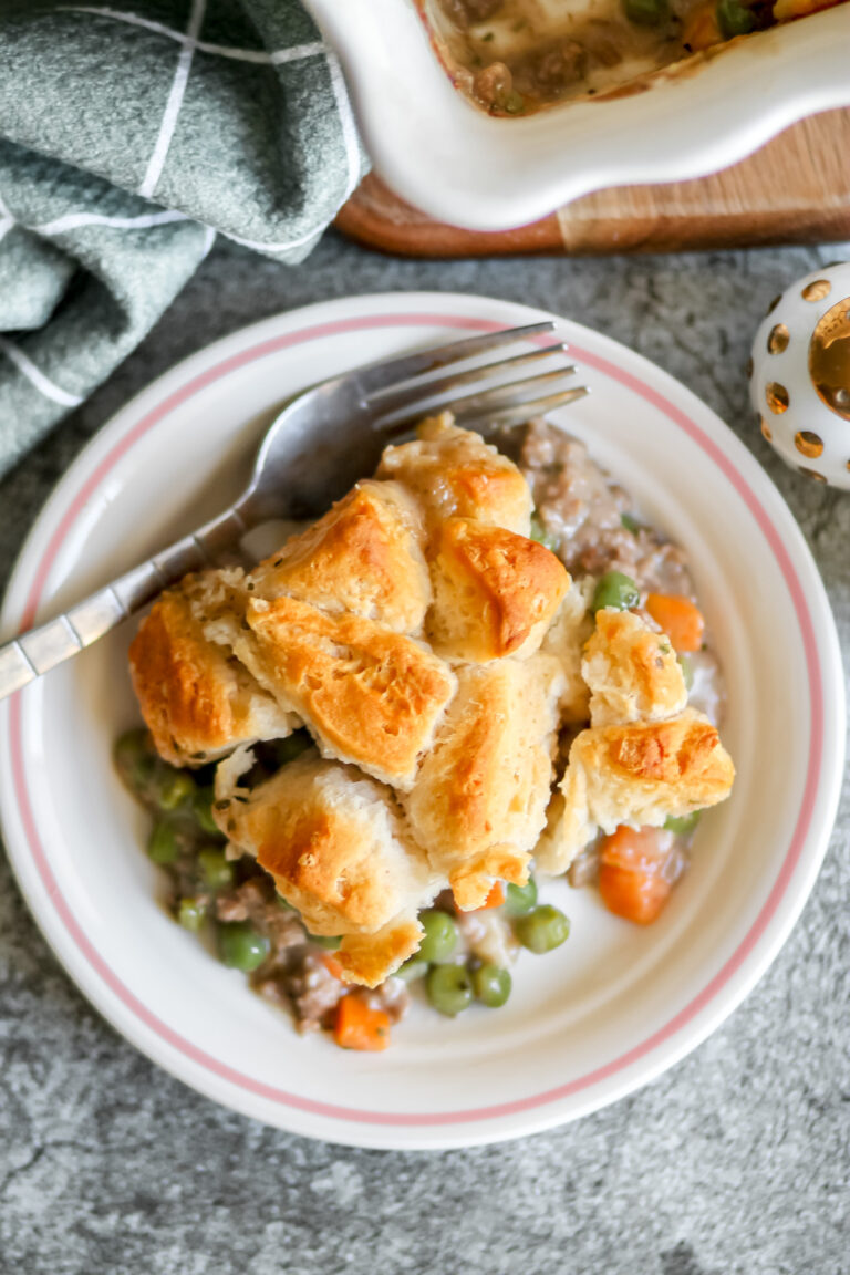 Beef Pot Pie Bake