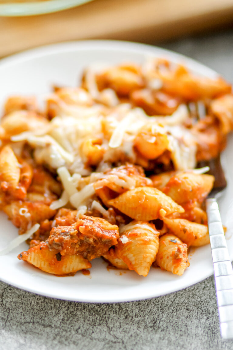 Creamy Beef Pasta Bake