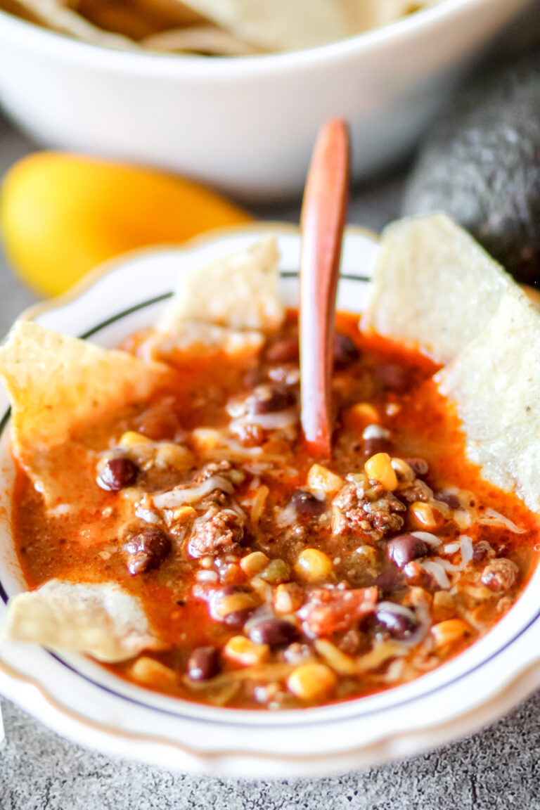 Beef Enchilada Soup