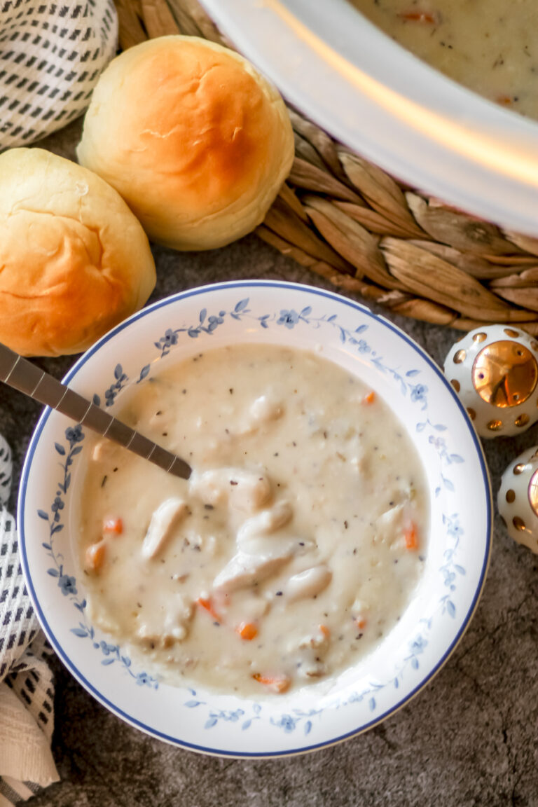 Slow Cooker Chicken Gnocchi Soup