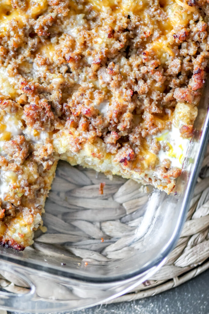 breakfast tater tot casserole