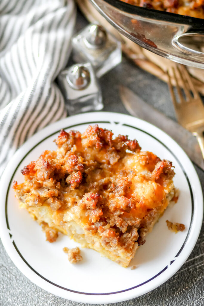 breakfast tater tot casserole