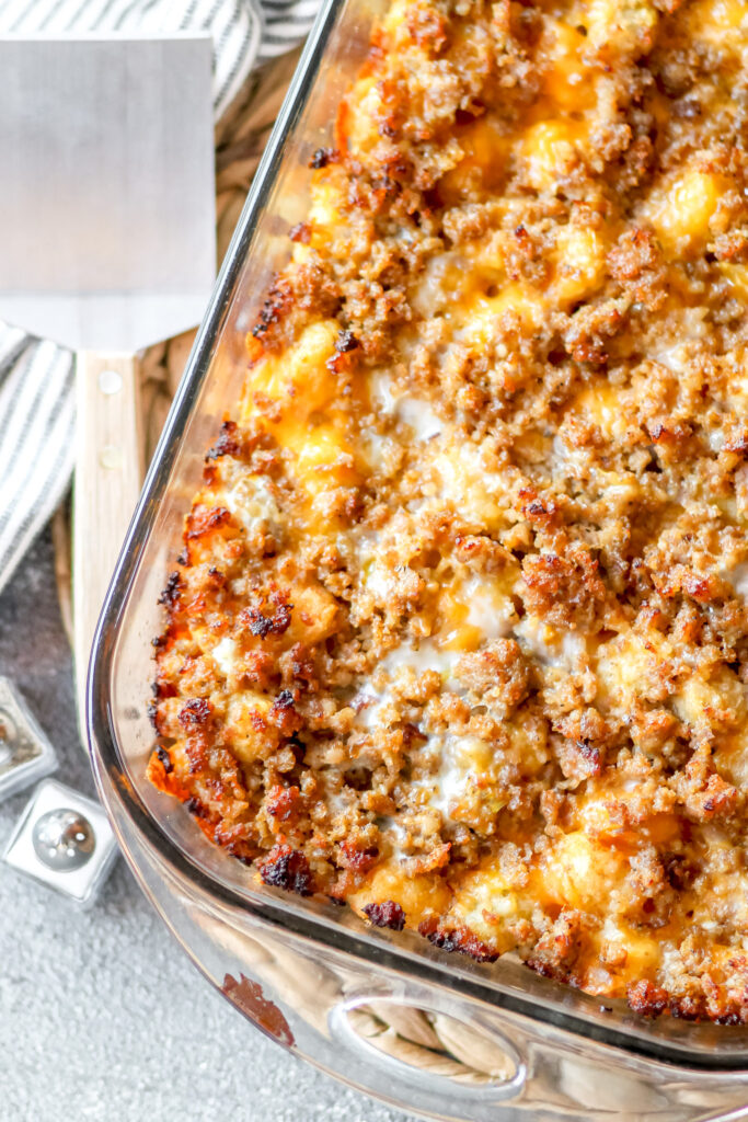 breakfast tater tot casserole
