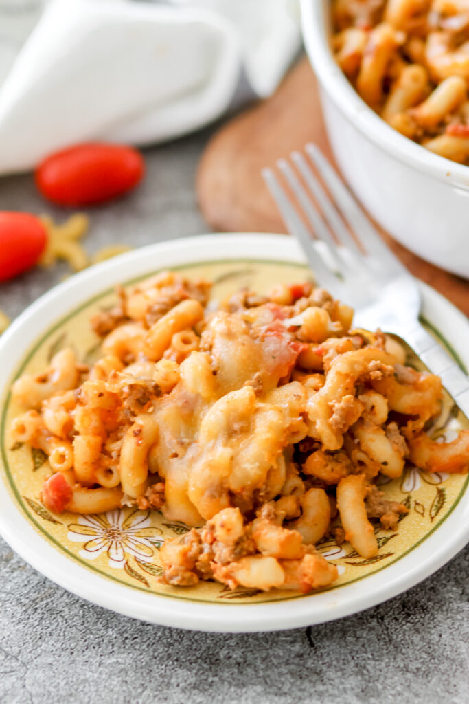 bacon cheeseburger casserole