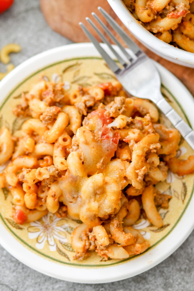 bacon cheeseburger casserole