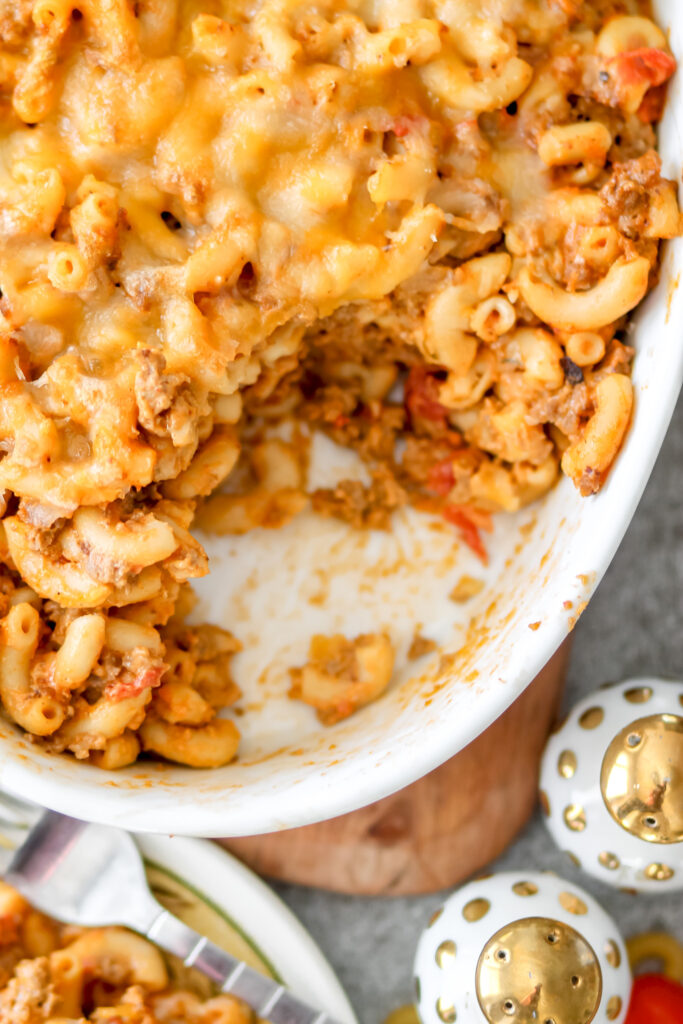 bacon cheeseburger casserole