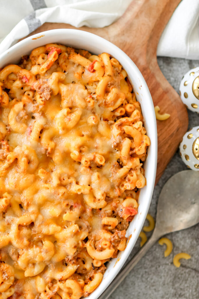 bacon cheeseburger casserole