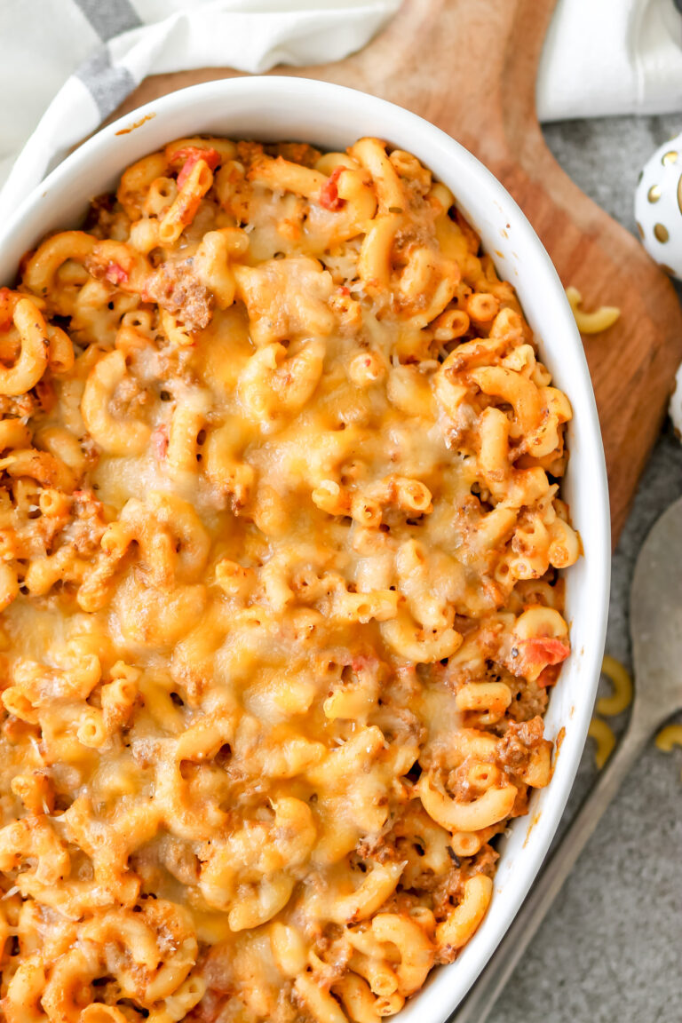 Bacon Cheeseburger Casserole