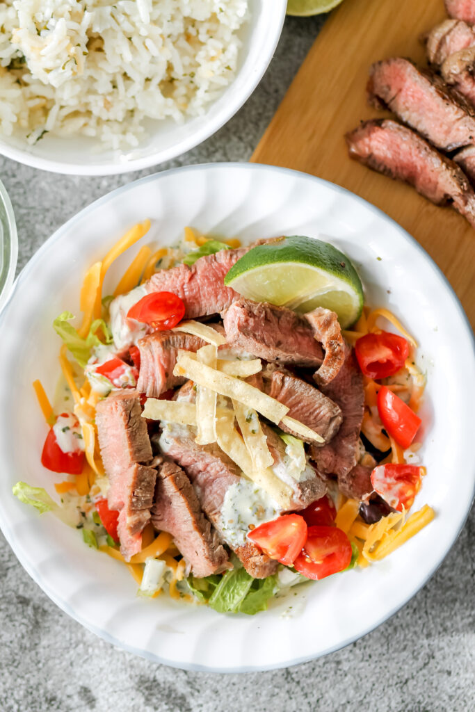 copycat steak baja bowls