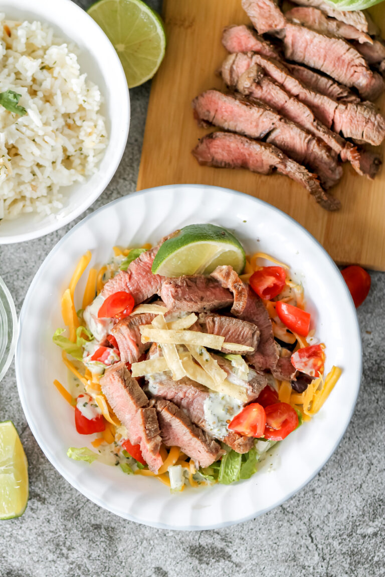 Copycat Steak Baja Bowls
