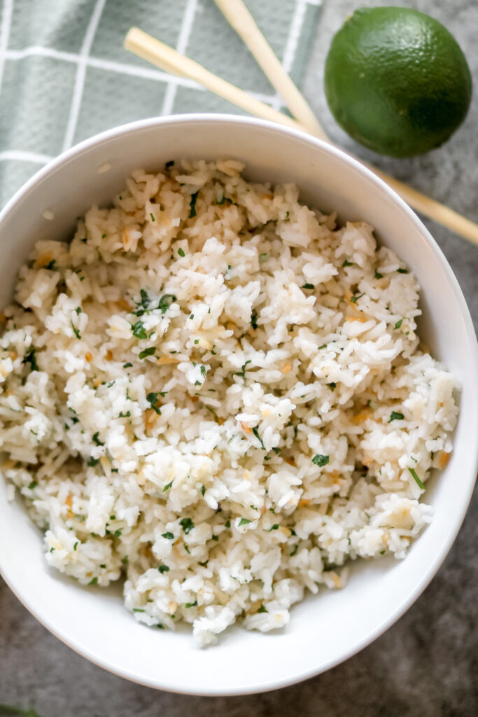 easy cilantro lime rice