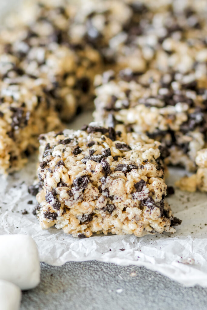 Oreo Rice Krispie Treats
