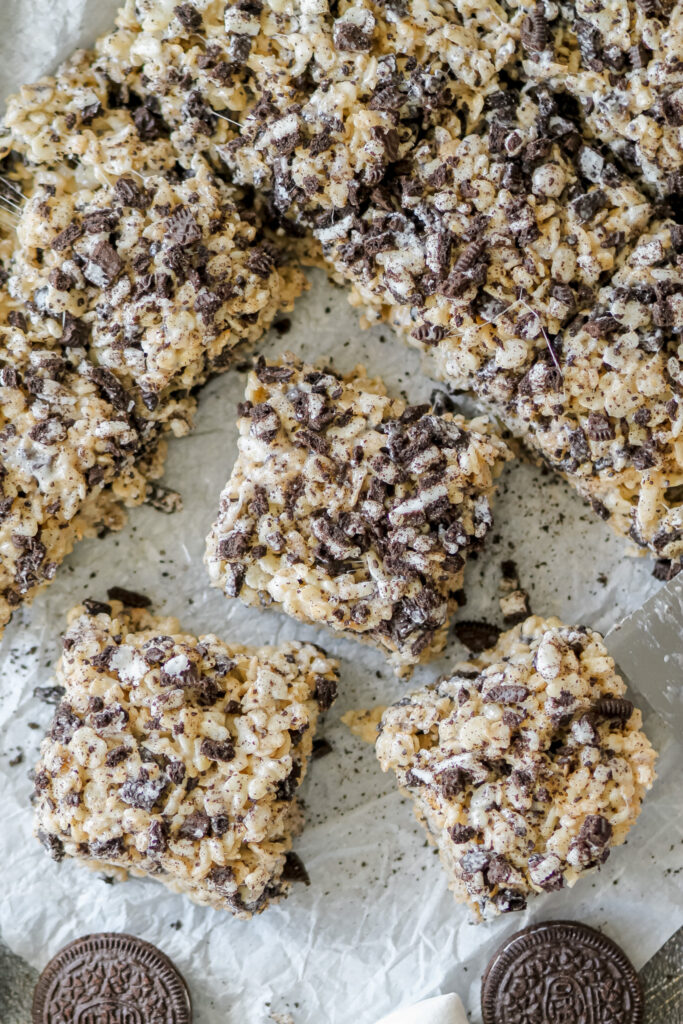 Oreo Rice Krispie Treats