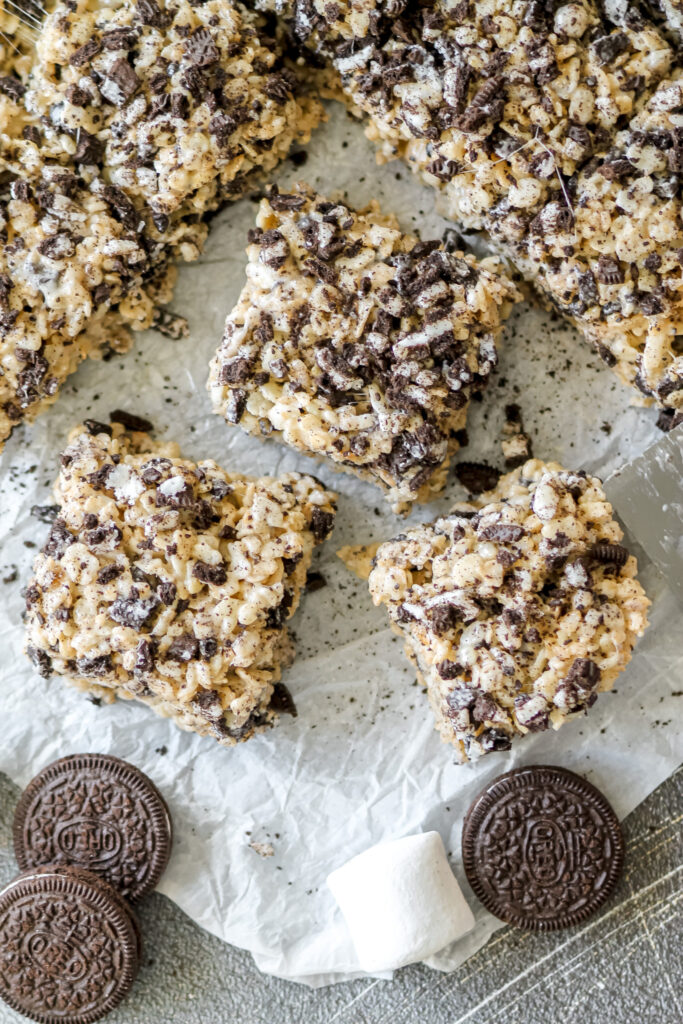 Oreo Rice Krispie Treats