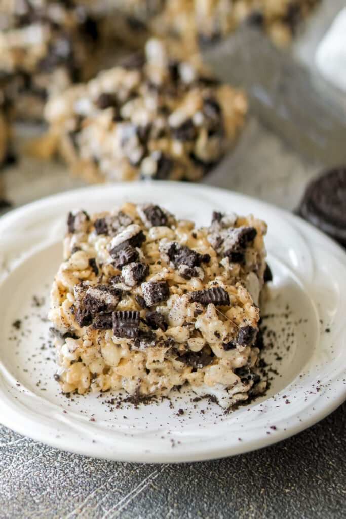 Oreo Rice Krispie Treats