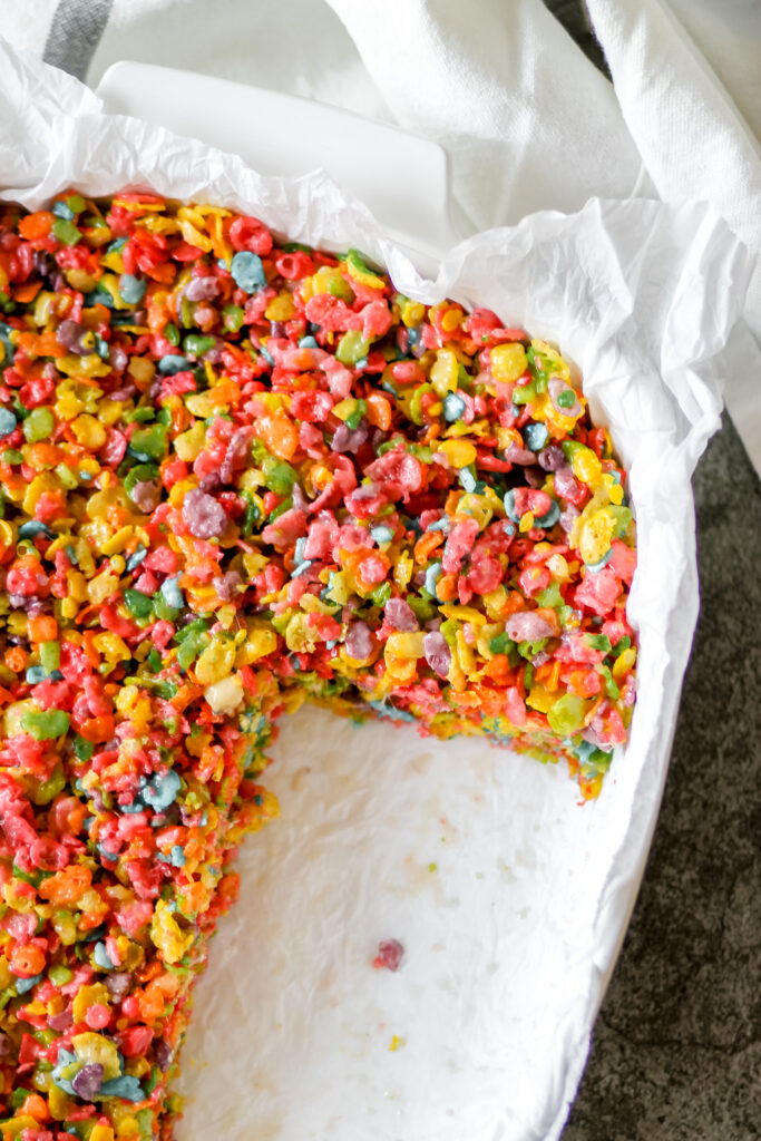 fruity pebbles rice krispie treats