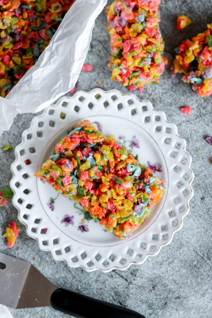 fruity pebbles rice krispie treats