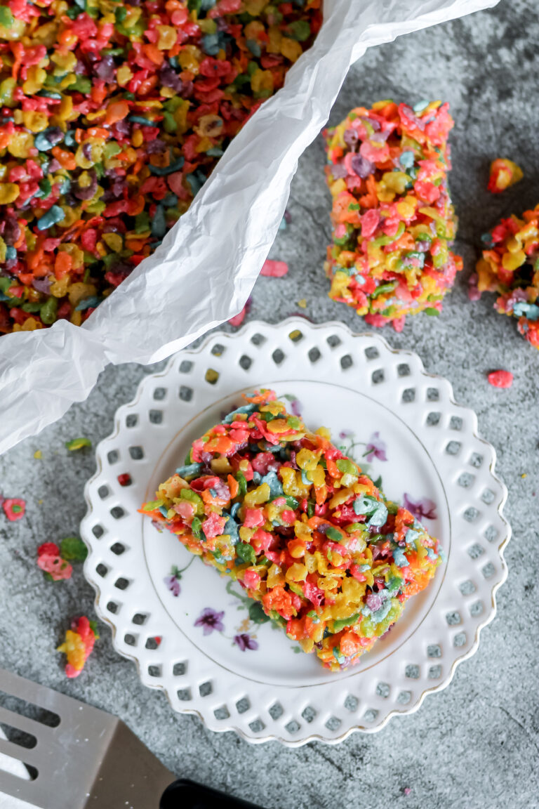 Fruity Pebbles Rice Krispie Treats