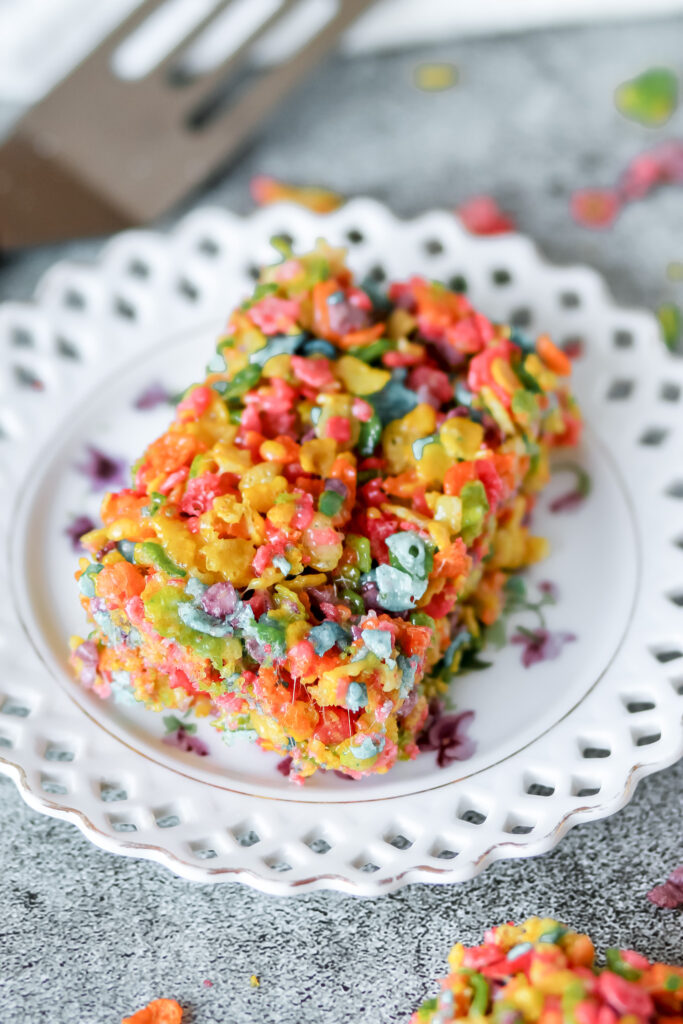 fruity pebbles rice krispies treats