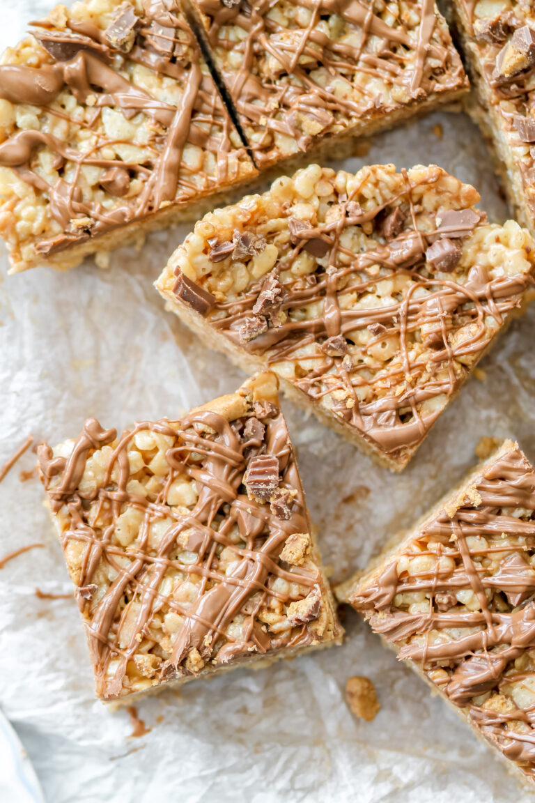 Reese’s Peanut Butter Rice Krispie Treats