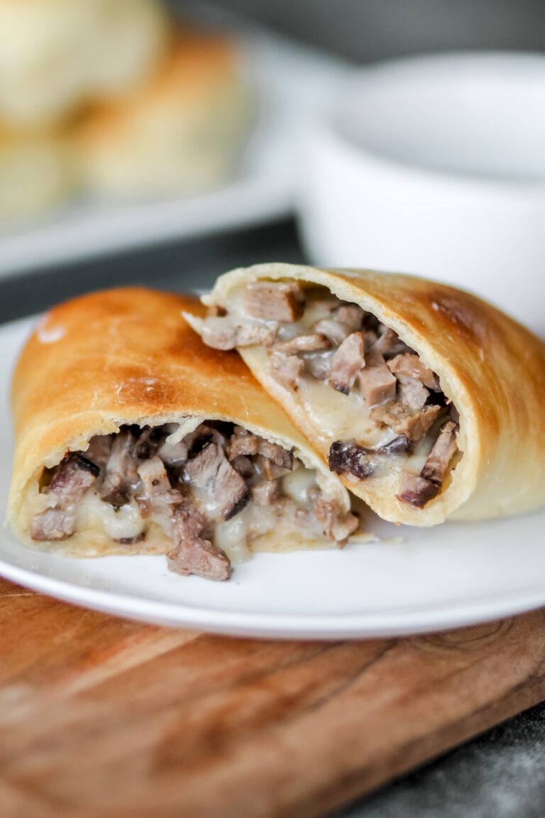 Steak and Cheese Hot Pocket
