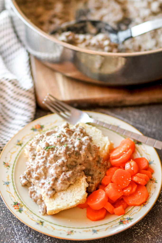easy hamburger gravy