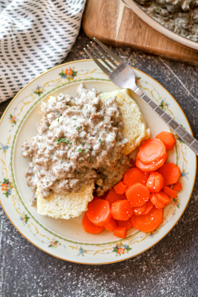 easy hamburger gravy