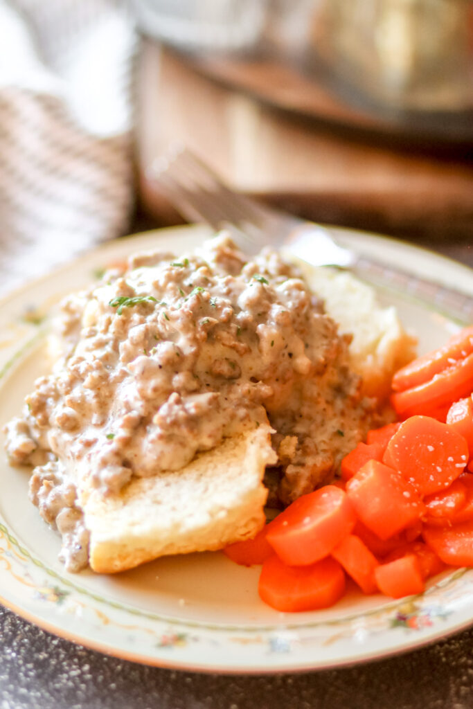 easy hamburger gravy