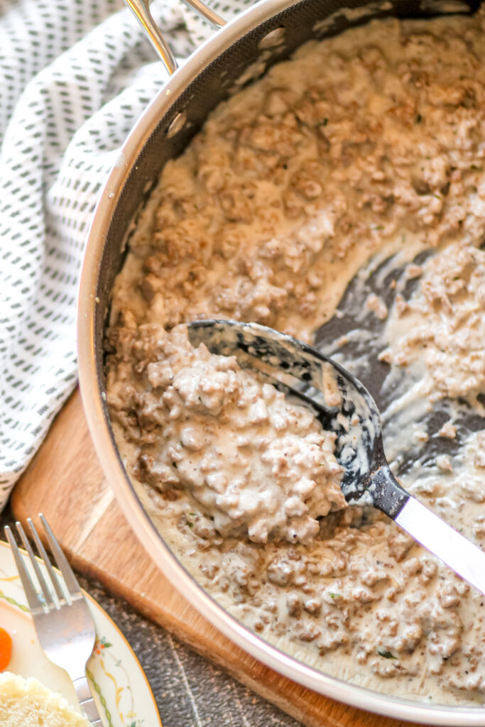 easy hamburger gravy