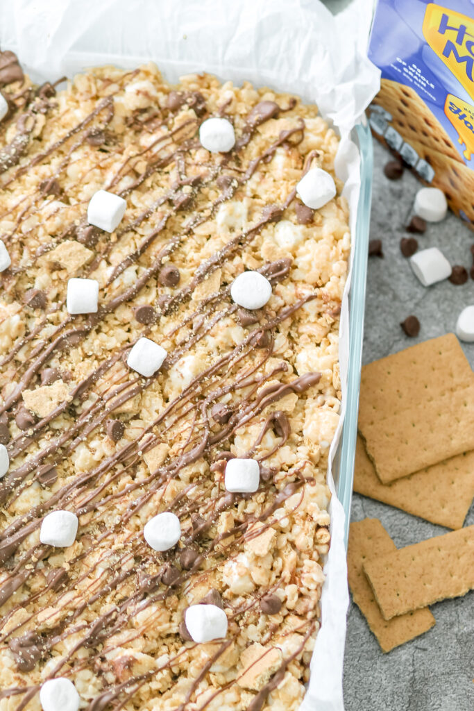 s'mores rice krispie treats
