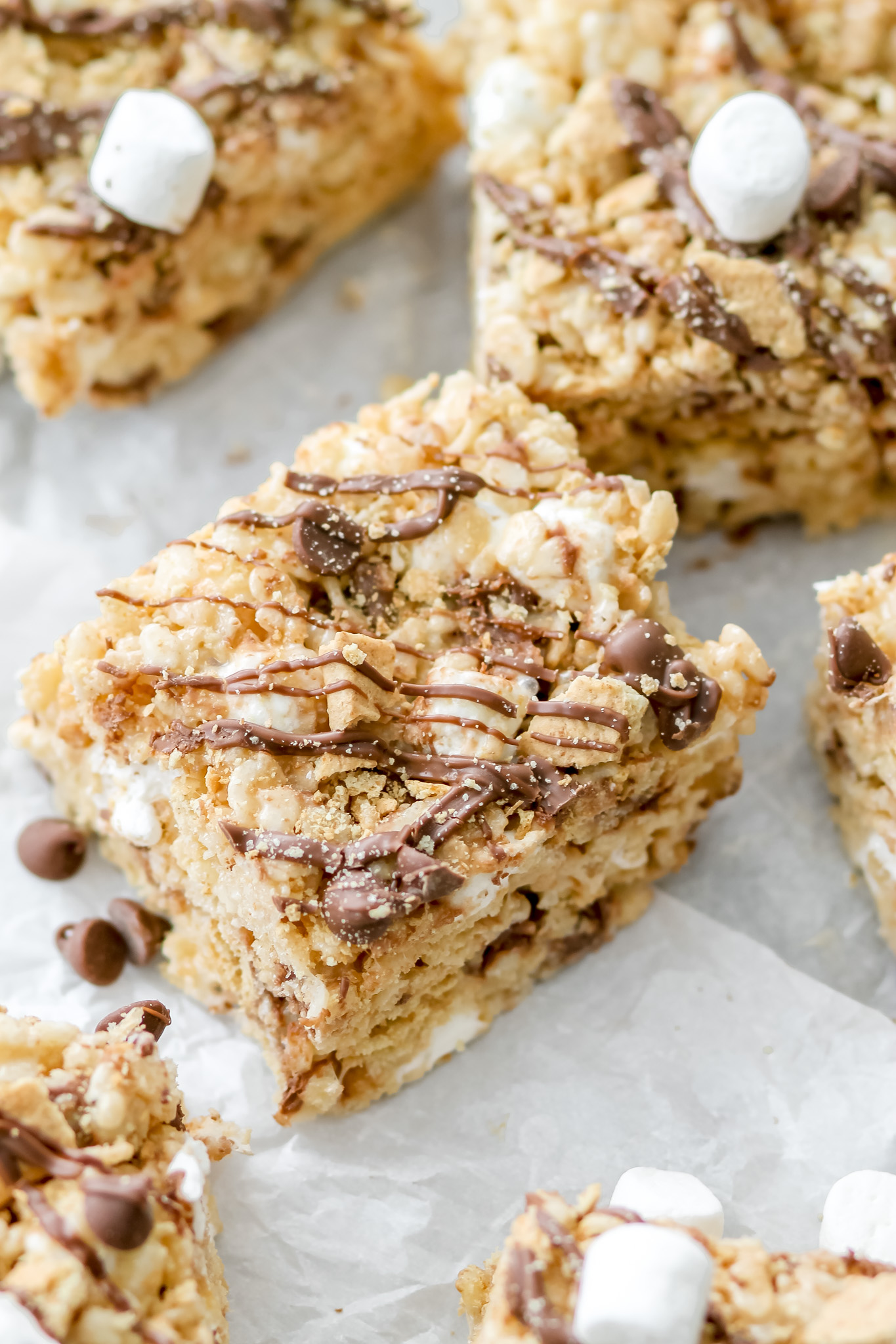S’mores Rice Krispie Treats