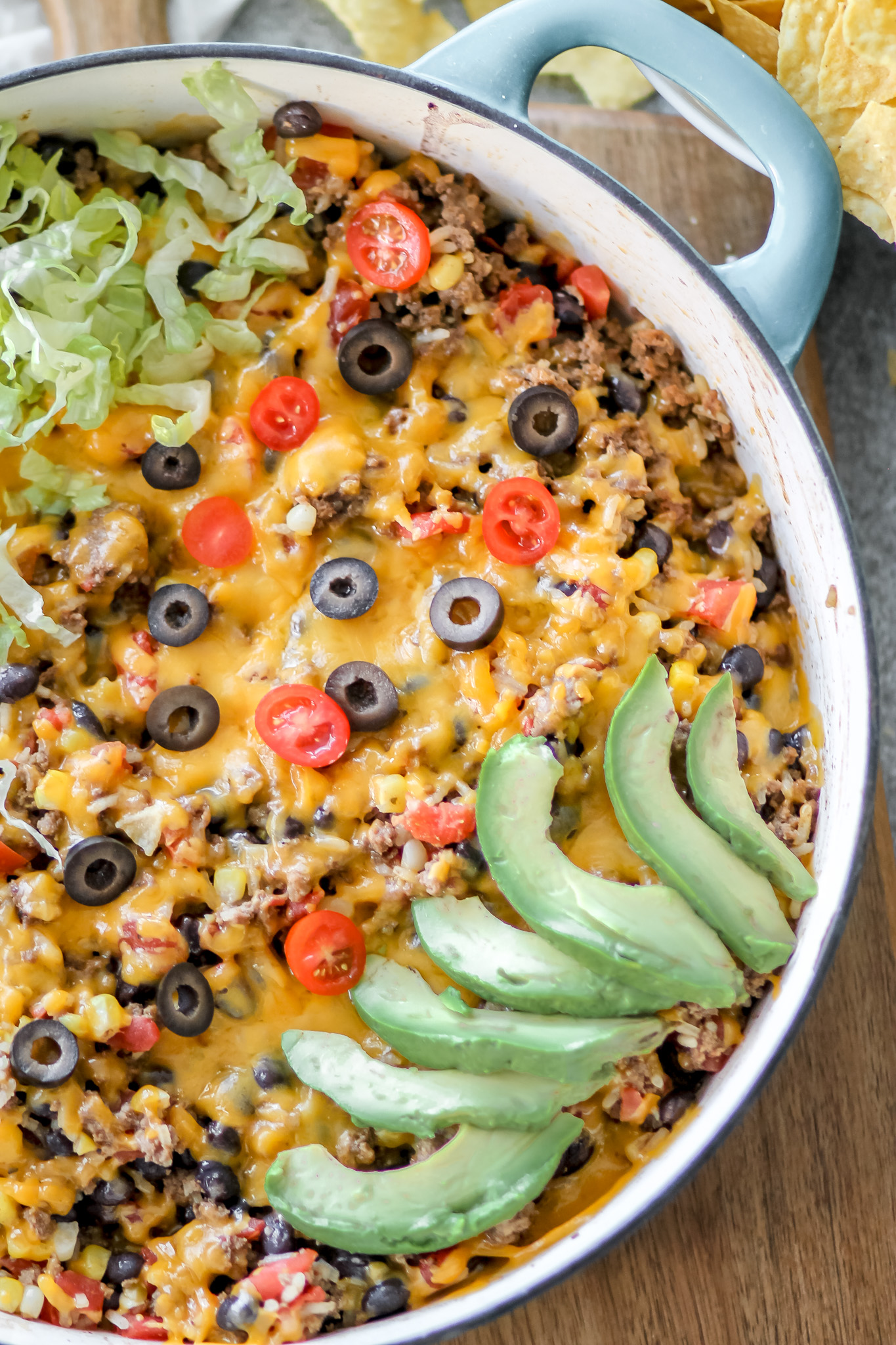 Beef Taco Skillet