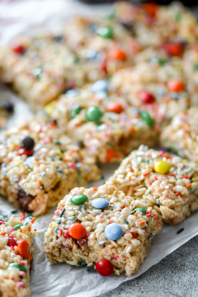 monster rice krispie treats