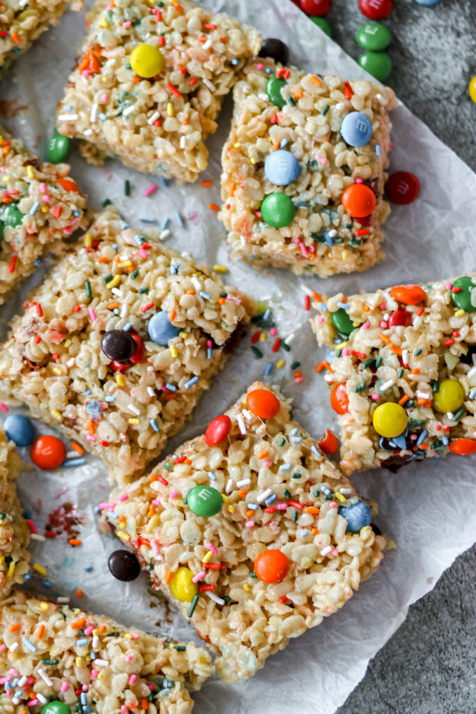 monster rice krispie treats