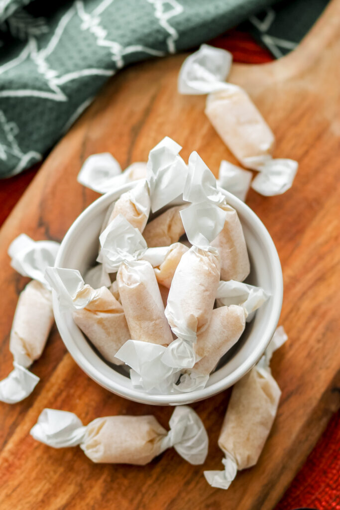 homemade microwave caramels