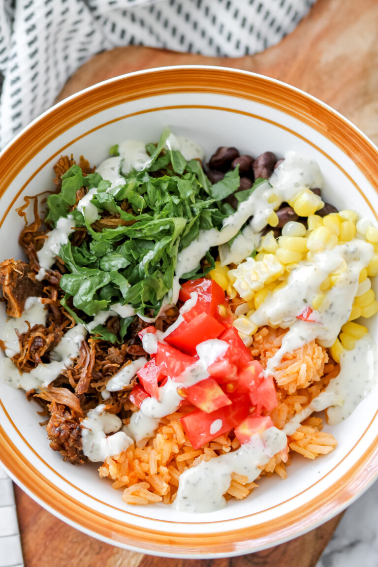 Shredded Beef Bowls