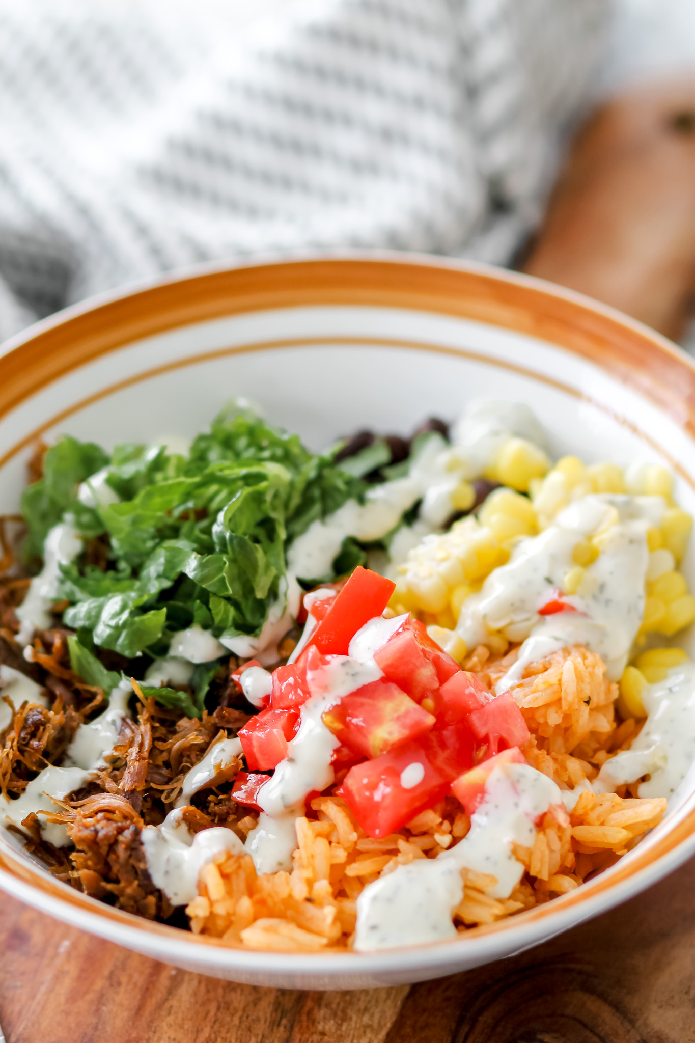 Shredded Beef Bowls - Genuinely Jana